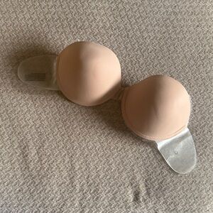 FASHION FORMS Backless Strapless Reusable Underwire Bra Size C